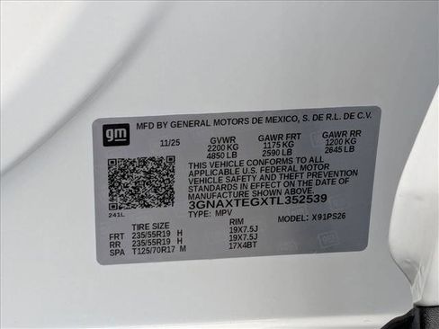 New 2026 Chevrolet Equinox RS w/ Convenience Package III AWD/4WD image 18