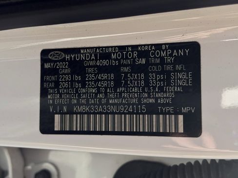 Used 2022 Hyundai Kona N Line image 34