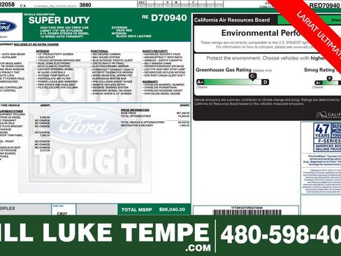 Used 2024 Ford F350 Lariat w/ Lariat Ultimate Package image 1