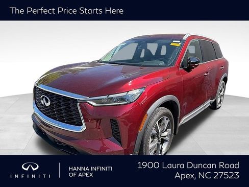 Used 2023 INFINITI QX60 Luxe w/ Cargo Package FWD image 1