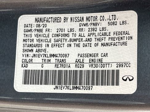 Used 2021 INFINITI Q60 3.0t Luxe w/ Essential Package image 32