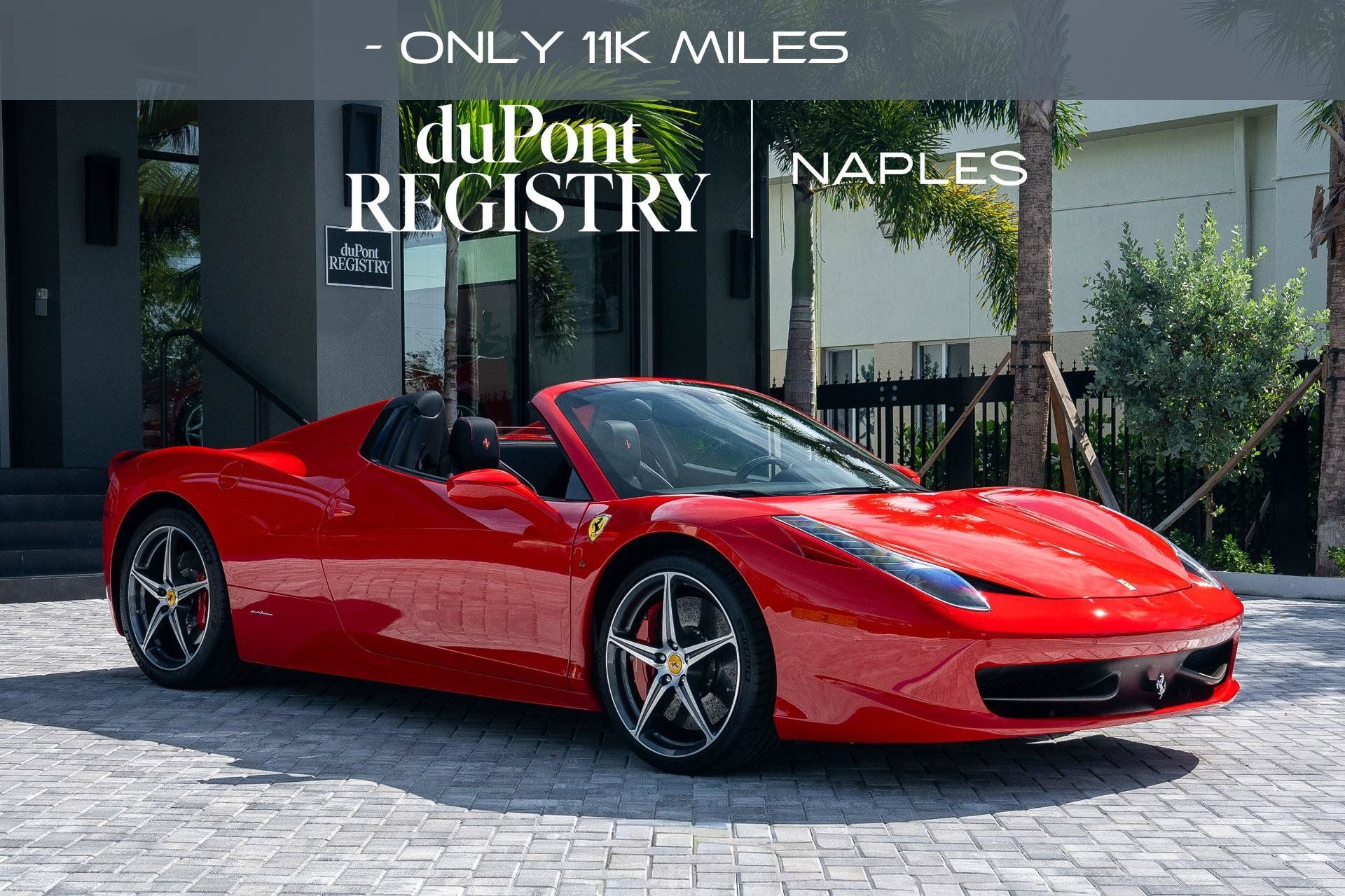 Used 2013 Ferrari 458 Spider RWD image 1