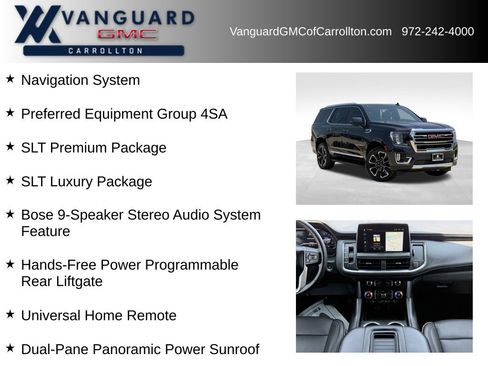 Used 2023 GMC Yukon SLT w/ SLT Premium Package AWD/4WD image 6