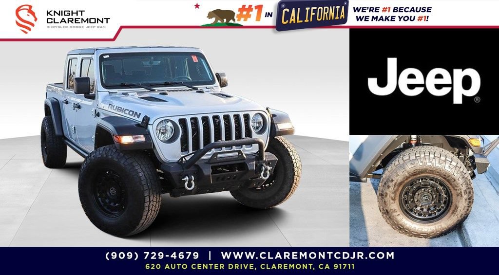 Used 2022 Jeep Gladiator Rubicon w/ Trailer Tow Package AWD/4WD 360° Tour