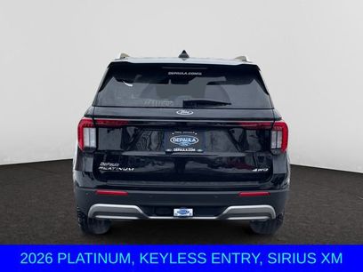 New 2026 Ford Explorer Platinum w/ LUX Leather Package