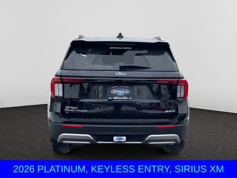 New 2026 Ford Explorer Platinum w/ LUX Leather Package AWD/4WD image 4