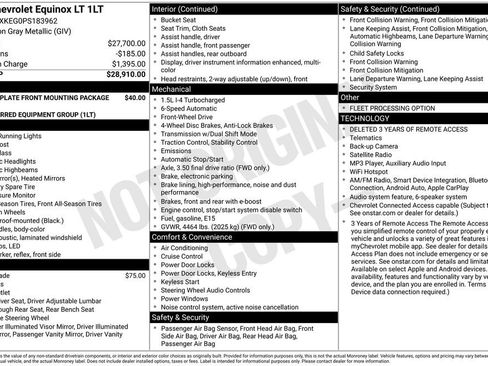 Used 2023 Chevrolet Equinox LT FWD image 15