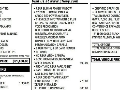 Used 2021 Chevrolet Silverado 1500 LT Trail Boss w/ Convenience Package II image 2