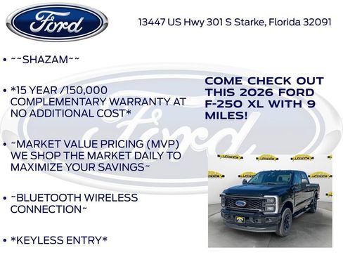 New 2026 Ford F250 XL w/ STX Appearance Package image 5