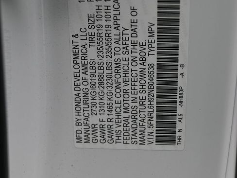 Used 2022 Honda Odyssey Elite image 17