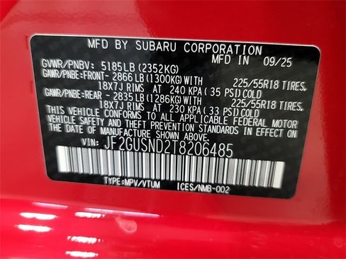 New 2026 Subaru Crosstrek 2.5i Limited image 27