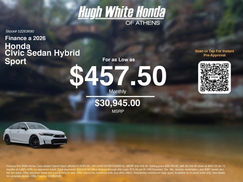 New 2026 Honda Civic Sport image 7