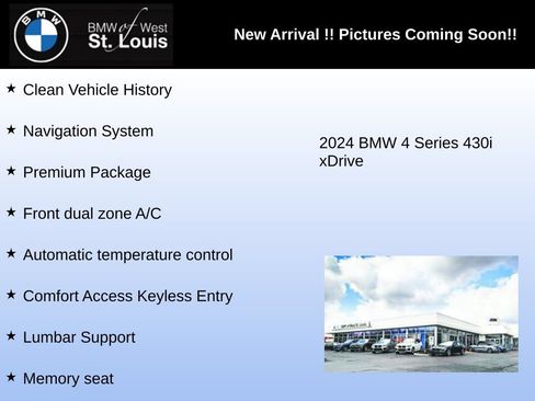 Used 2024 BMW 430i xDrive Convertible AWD/4WD image 3