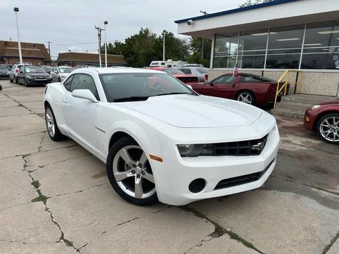 Used 2013 Chevrolet Camaro LS w/ Black Rally Stripe Package RWD image 1