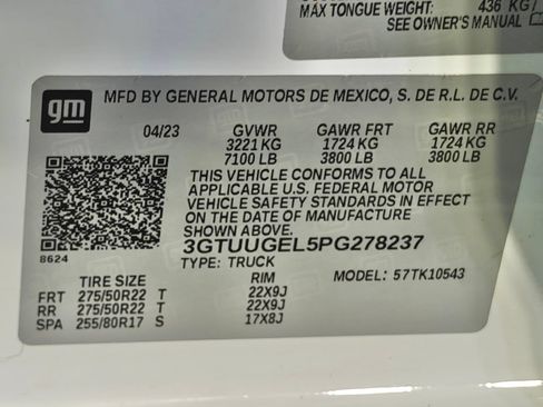 Used 2023 GMC Sierra 1500 Denali w/ Denali Reserve Package AWD/4WD image 78