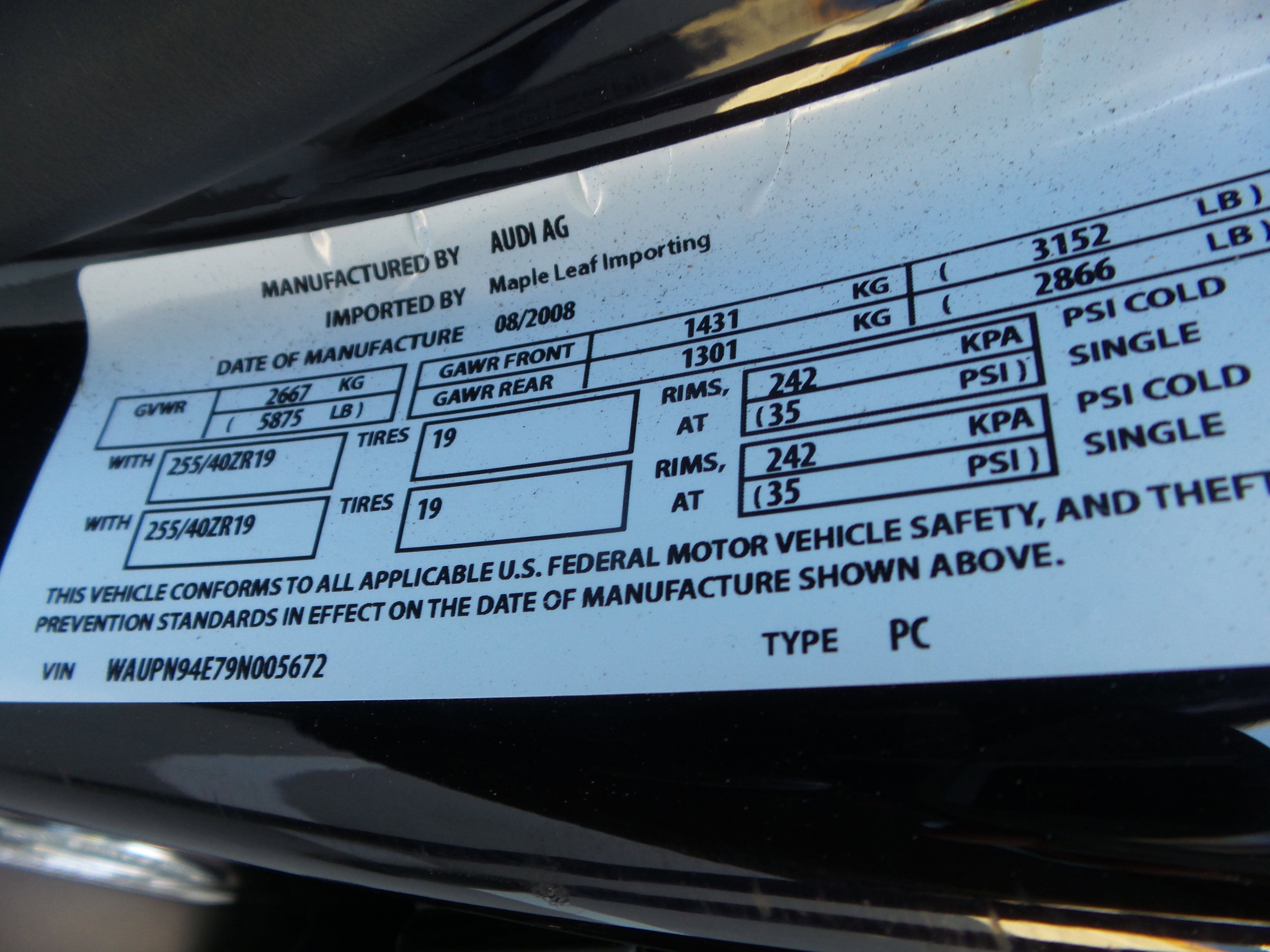 Used 2009 Audi S8 AWD/4WD image 40