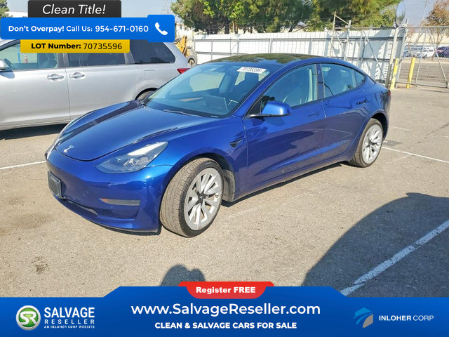 Used 2022 Tesla Model 3 RWD image 1
