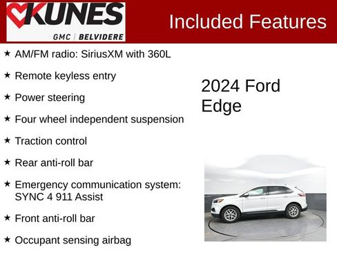 Used 2024 Ford Edge SEL AWD/4WD image 2