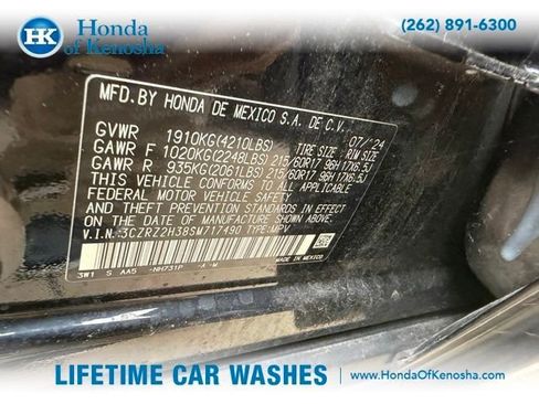 Used 2025 Honda HR-V LX image 4
