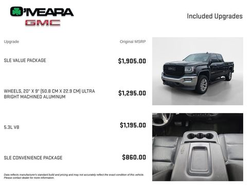 Used 2016 GMC Sierra 1500 SLE w/ SLE Value Package AWD/4WD image 4