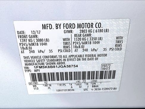 Used 2018 Ford Explorer 4WD image 37