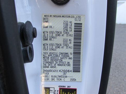 Used 2012 Nissan Frontier SV RWD image 23