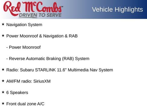 Used 2023 Subaru Outback Onyx Edition XT AWD/4WD image 3