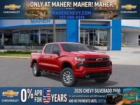 New 2026 Chevrolet Silverado 1500 RST w/ LPO, Liner Protection Package RWD image 1