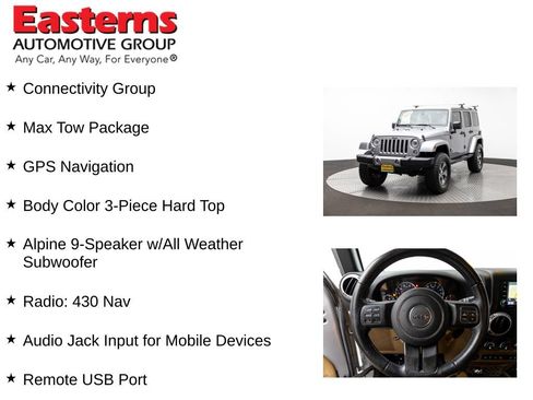 Used 2017 Jeep Wrangler Unlimited Sahara w/ Max Tow Package AWD/4WD image 11