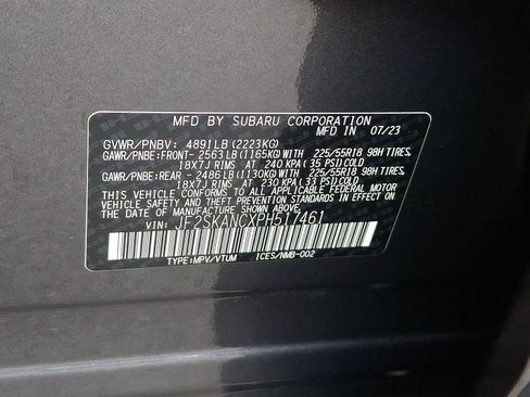 Certified 2023 Subaru Forester Limited w/ Popular Package #2 AWD/4WD image 27