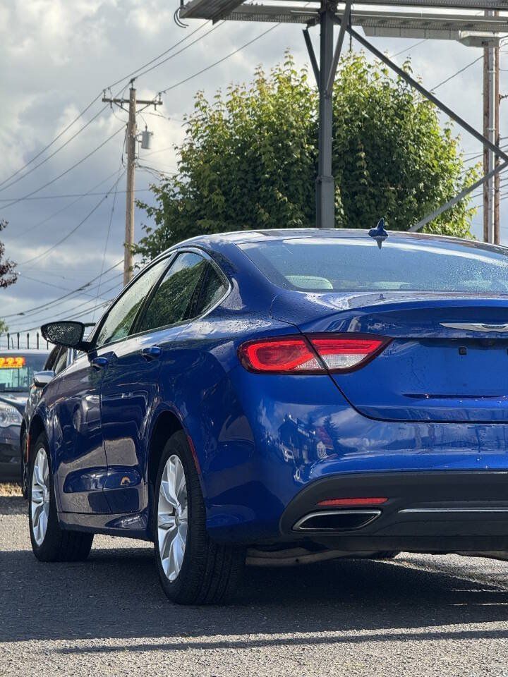 Used 2015 Chrysler 200 C w/ Navigation & Sound Group I FWD image 7