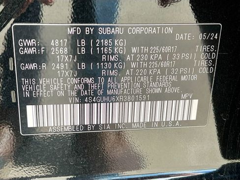 Used 2024 Subaru Crosstrek 2.5i Wilderness w/ Crosstrek Mirror Package image 34