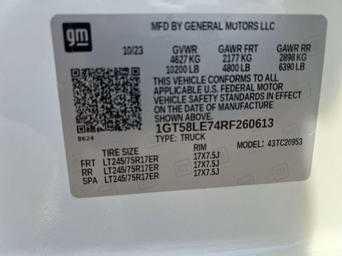 Used 2024 GMC Sierra 2500 Pro w/ 1SA Pro Safety Plus Package image 33