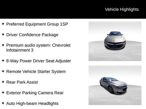 Used 2023 Chevrolet Malibu RS w/ Driver Confidence Package FWD image 12