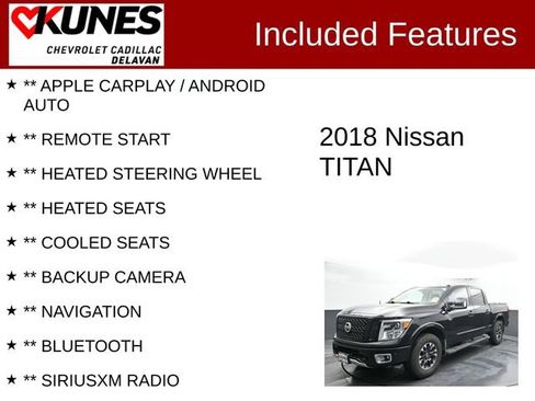 Used 2018 Nissan Titan PRO-4X w/ Pro-4x Convenience Package image 3