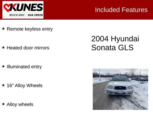 Used 2004 Hyundai Sonata GLS image 2