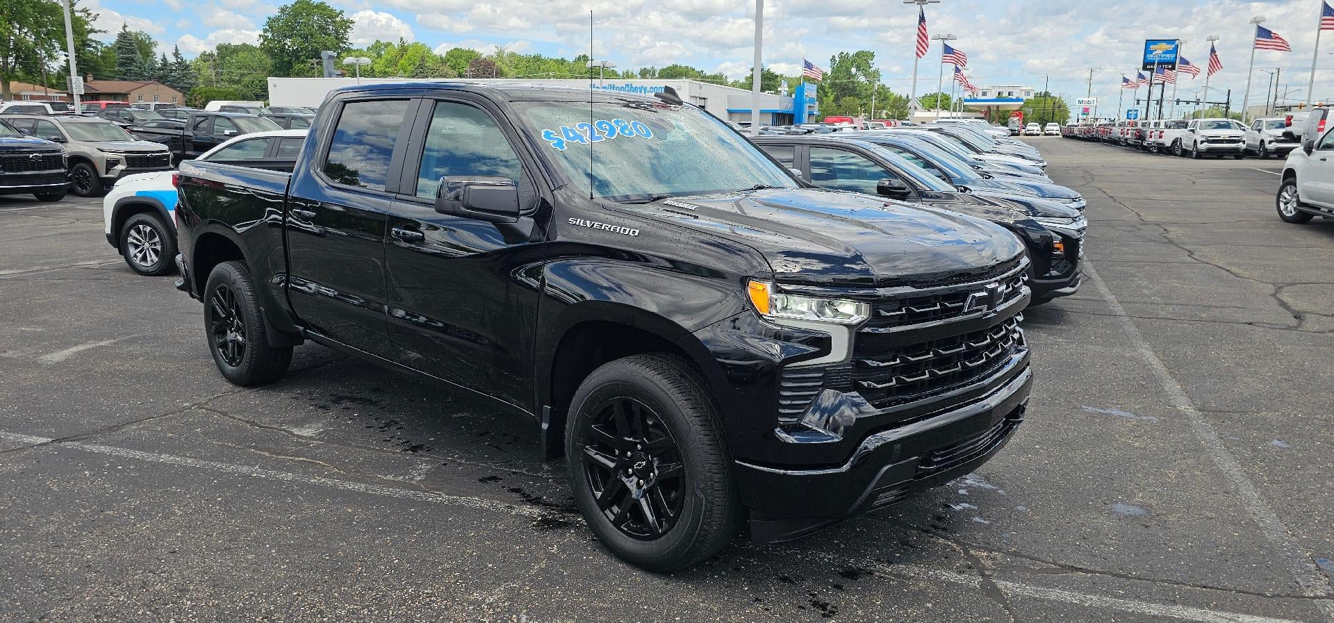 Certified 2023 Chevrolet Silverado 1500 RST w/ LPO, Dark Essentials Package AWD/4WD image 1