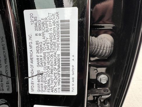 Used 2021 Honda Accord Touring image 37