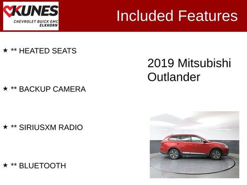 Used 2019 Mitsubishi Outlander ES FWD image 2