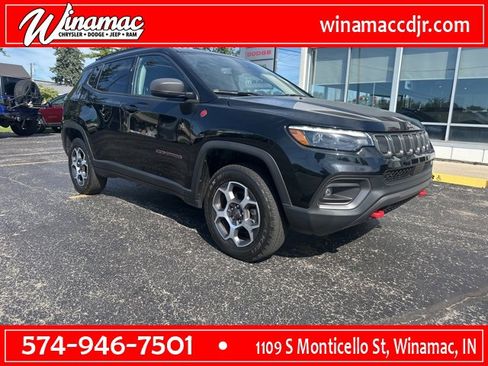 Used 2022 Jeep Compass Trailhawk w/ Trailhawk Elite Group image 1