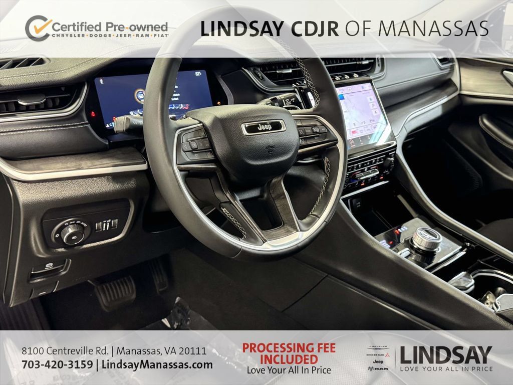 Certified 2023 Jeep Grand Cherokee L Limited w/ Luxury Tech Group II AWD/4WD image 19