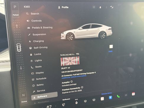 Used 2023 Tesla Model S Plaid AWD/4WD image 3