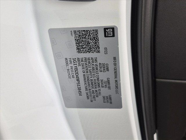 Used 2023 Chevrolet Corvette Stingray Preferred Cpe w/ Stealth Interior Trim Package RWD image 24