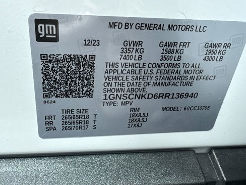 Used 2024 Chevrolet Tahoe LT image 34