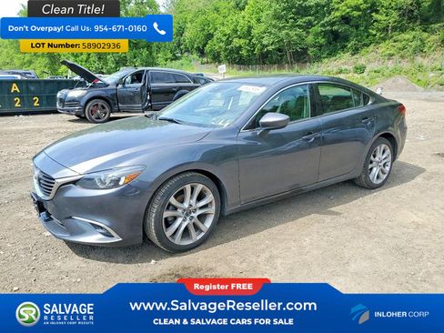 Used 2016 MAZDA MAZDA6 Touring w/ Touring Technology Package FWD image 1