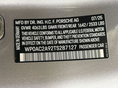 Certified 2026 Porsche 911 GT3 RWD image 41