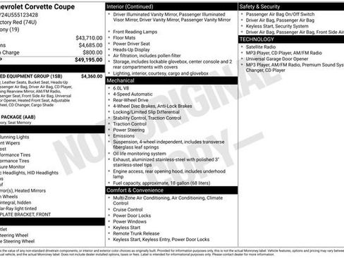 Used 2005 Chevrolet Corvette Coupe w/ Preferred Equipment Group RWD image 24