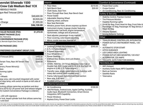 Used 2020 Chevrolet Silverado 1500 Custom w/ Custom Value Package image 8