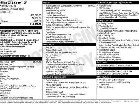 Used 2020 Cadillac XT6 Sport image 39