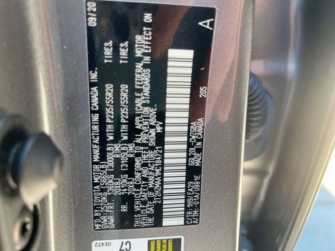 Certified 2021 Lexus RX 350 FWD w/ Premium Package image 22